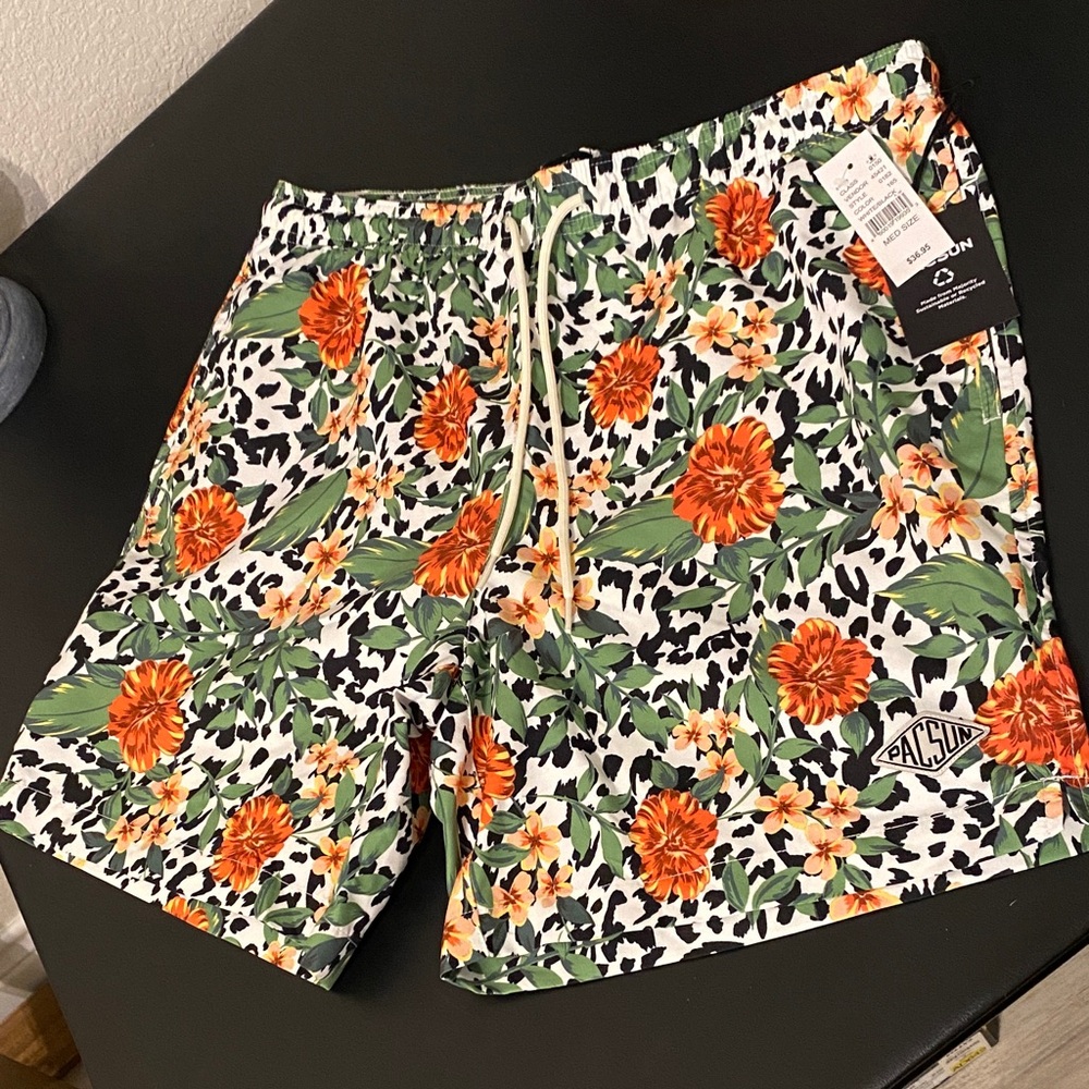 PacSun Men's Floral Board Shorts